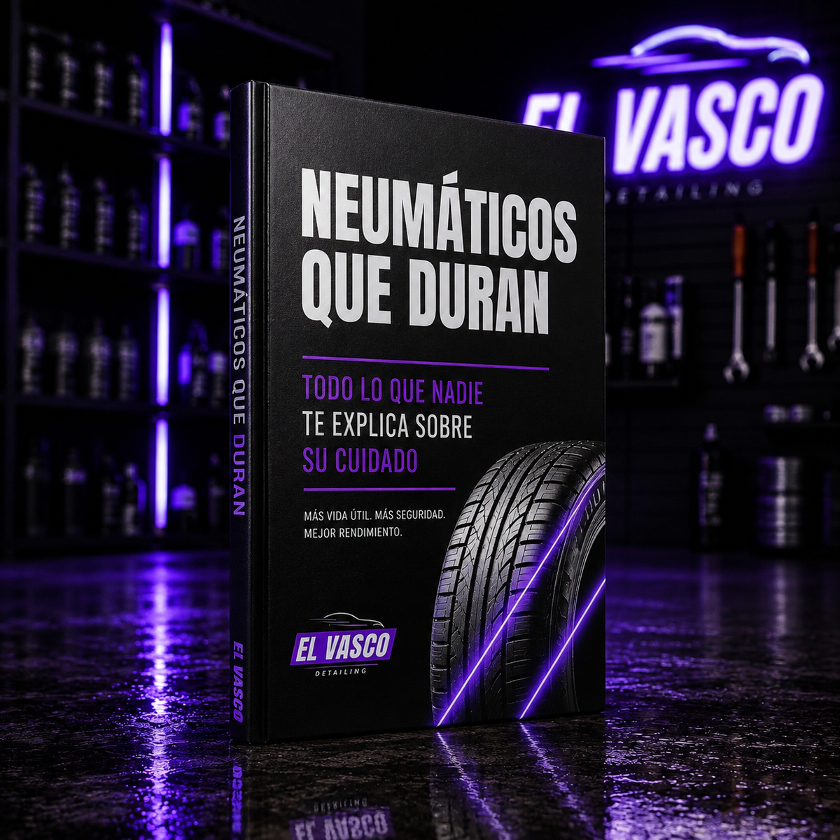 E-book "Neumaticos que duran: Todo lo que nadie te explica sobre su cuidado."