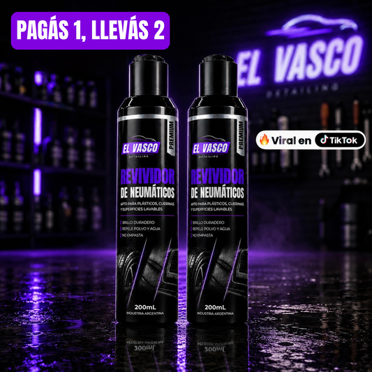2x1 Revividor de Neumáticos PREMIUM