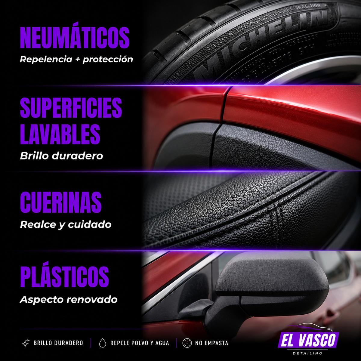 2x1 Revividor de Neumáticos PREMIUM