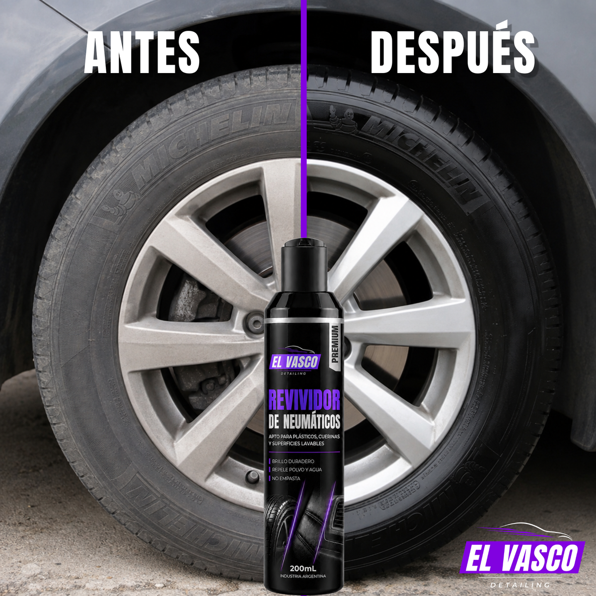 2x1 Revividor de Neumáticos PREMIUM